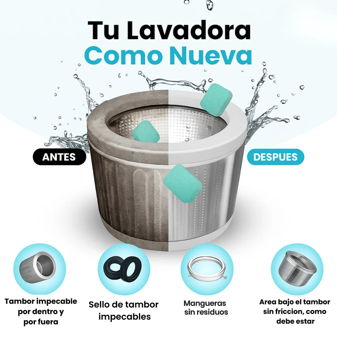 2x1 Pastillas para lavarropas Limpifast (24u)