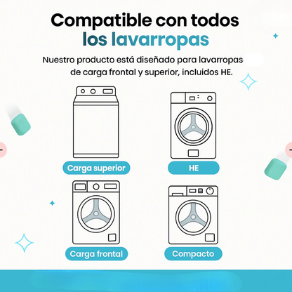2x1 Pastillas para lavarropas Limpifast (24u)