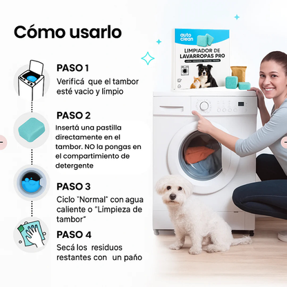 2x1 Pastillas para lavarropas Limpifast (24u)